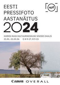 Eesti Pressifoto aastanäitus 2024 Sinises saalis